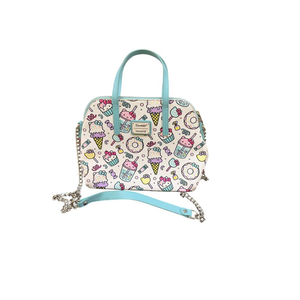 Loungefly Sanrio Hello Kitty Sweets Print Crossbody‎ Bag Purse